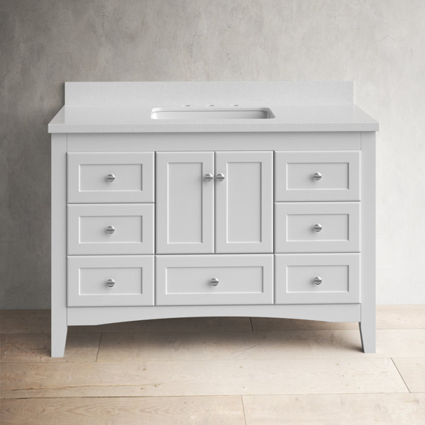 Birch Lane™ Fresno 48" Single Bathroom Vanity Set & Reviews Wayfair